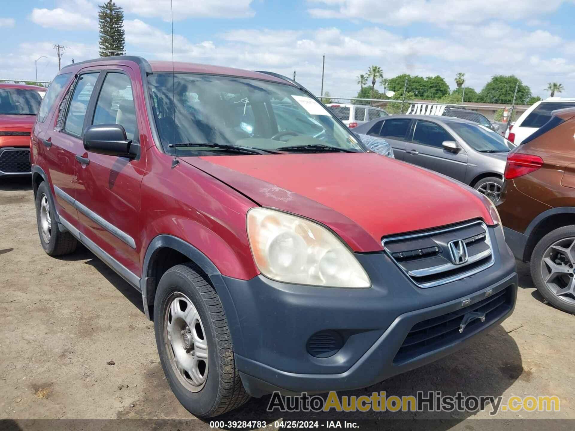 HONDA CR-V LX, SHSRD68555U306112