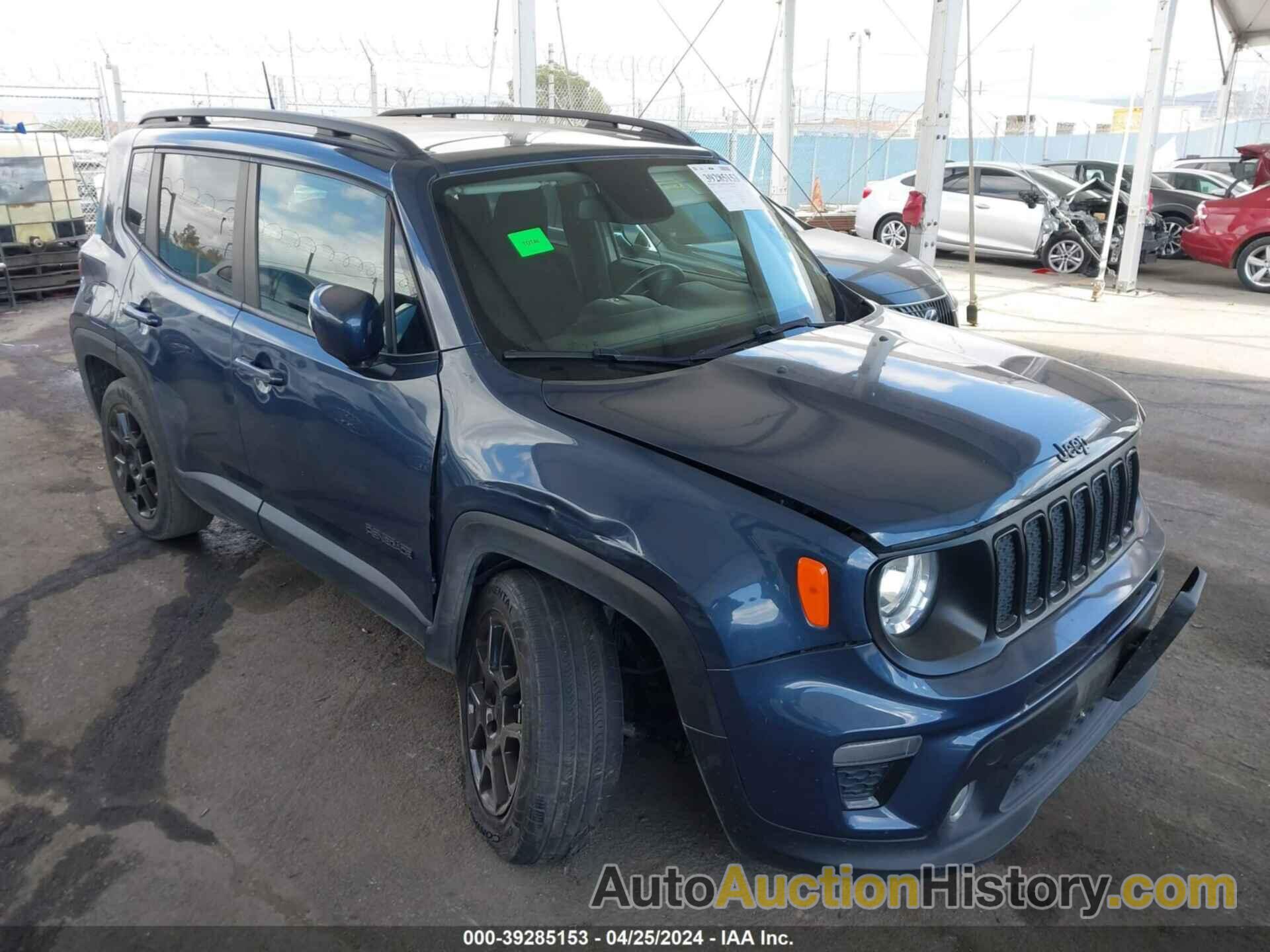 JEEP RENEGADE ALTITUDE FWD, ZACNJABB8LPL66081