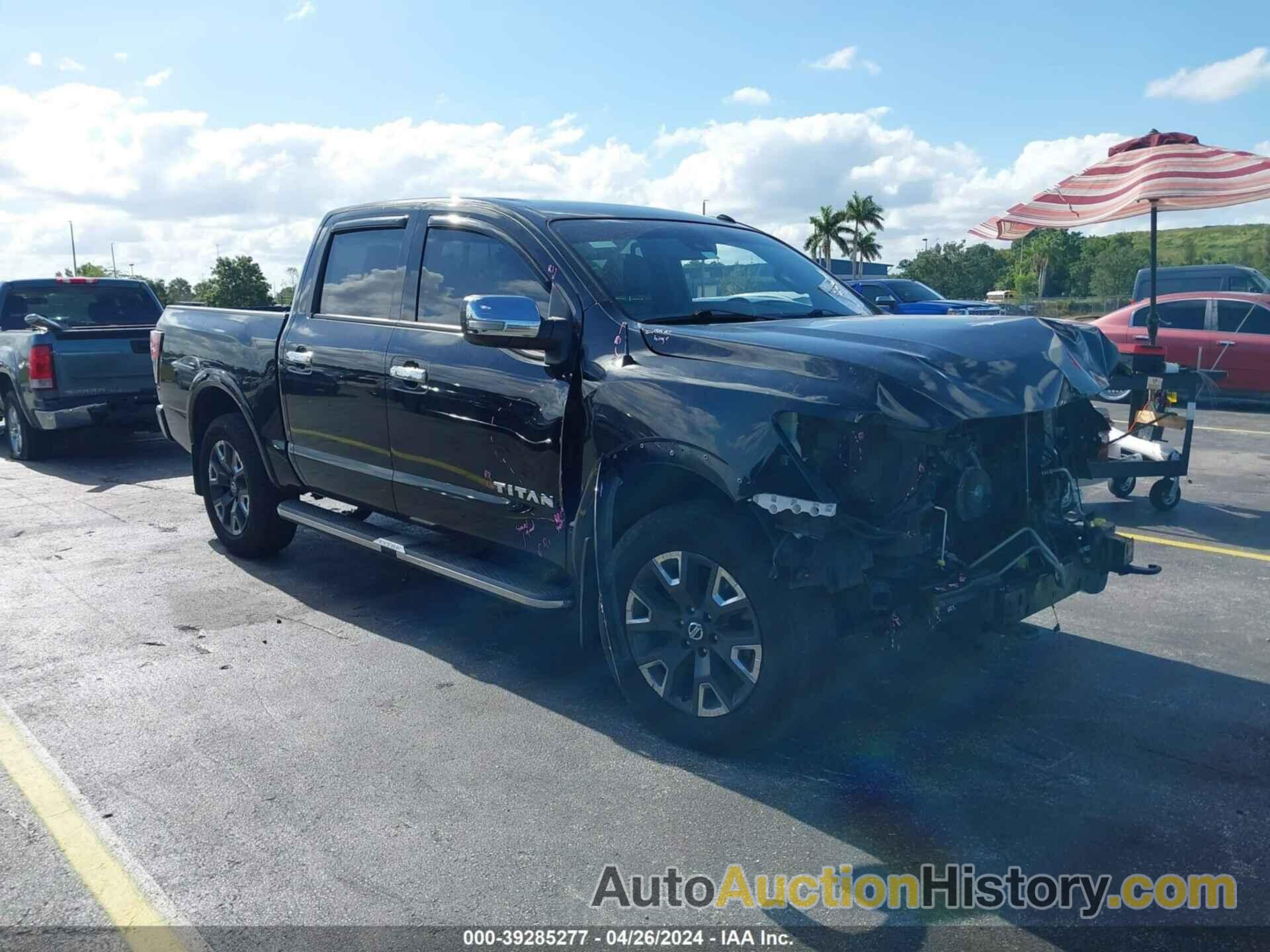 NISSAN TITAN PLATINUM RESERVE 4X4, 1N6AA1ED5MN508456