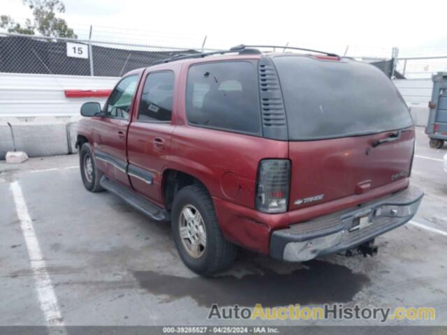 CHEVROLET TAHOE LT, 1GNEC13T31R185898