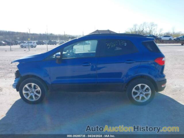 FORD ECOSPORT SE, MAJ6S3GL7KC263552