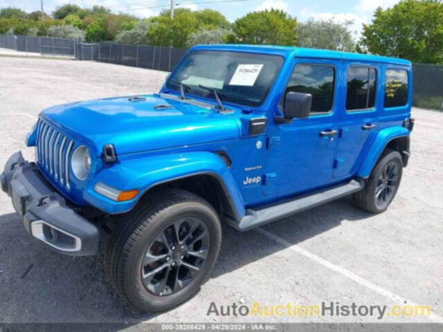 JEEP WRANGLER 4XE SAHARA 4XE, 1C4JJXP63MW716589