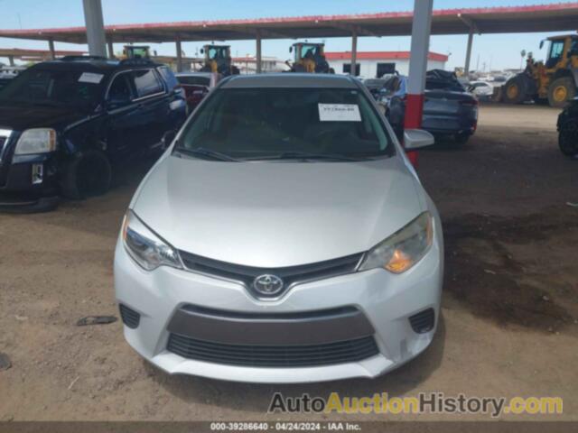 TOYOTA COROLLA LE, 2T1BURHEXGC652464