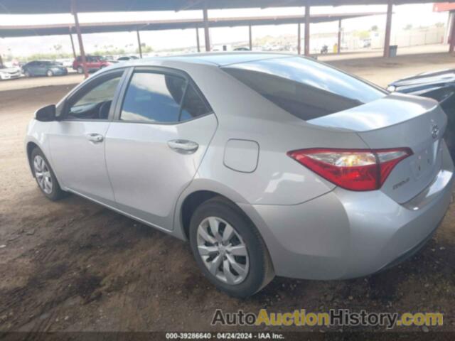 TOYOTA COROLLA LE, 2T1BURHEXGC652464