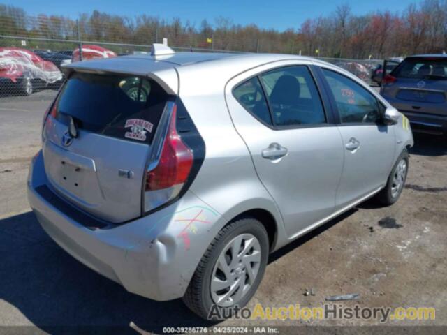 TOYOTA PRIUS C THREE, JTDKDTB32F1101758