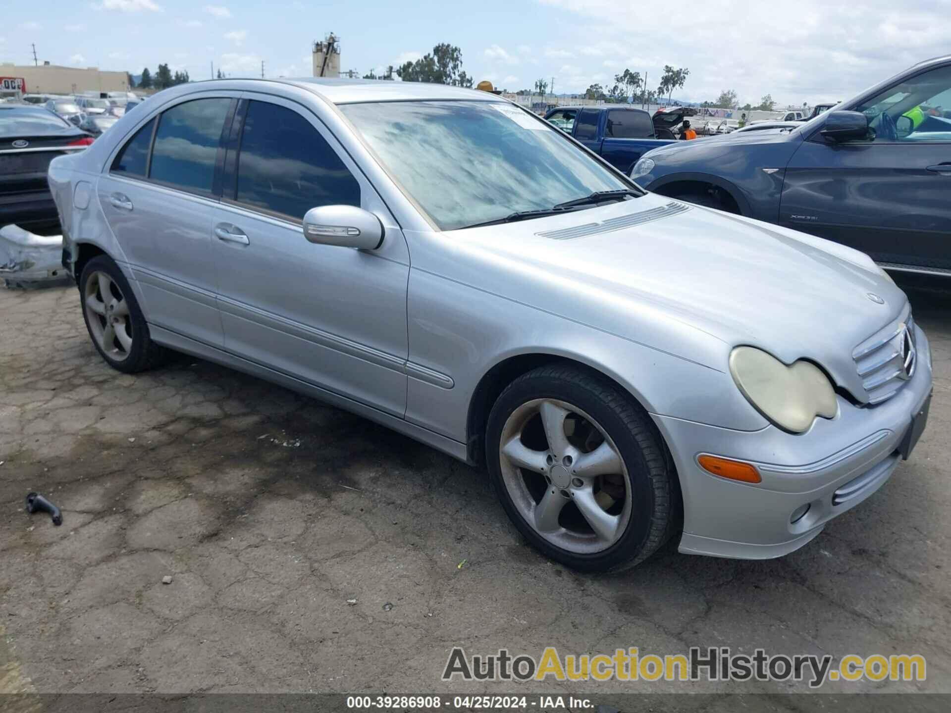 MERCEDES-BENZ C 280 LUXURY 4MATIC, WDBRF92H87F886474