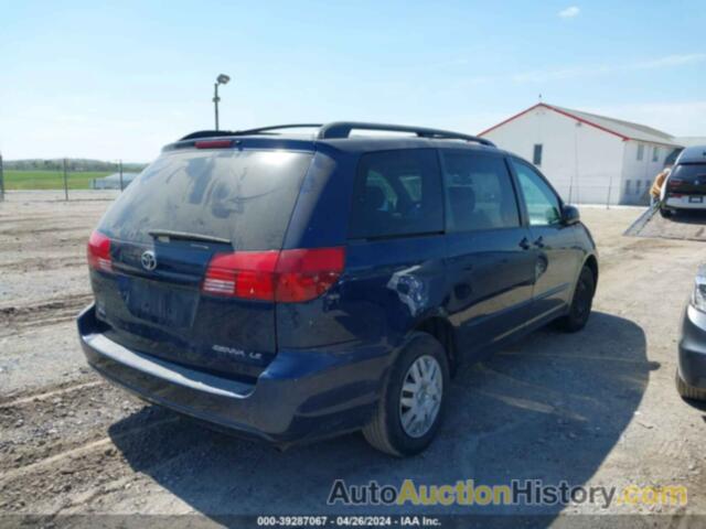 TOYOTA SIENNA LE, 5TDZA23C65S233732