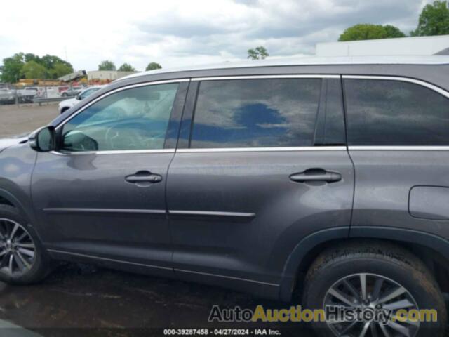 TOYOTA HIGHLANDER XLE, 5TDJZRFH6HS404781