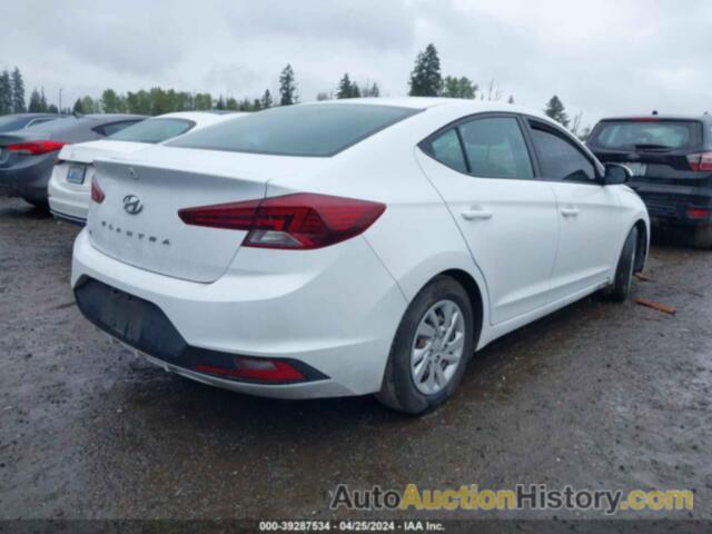 HYUNDAI ELANTRA SE, 5NPD74LF4KH471210