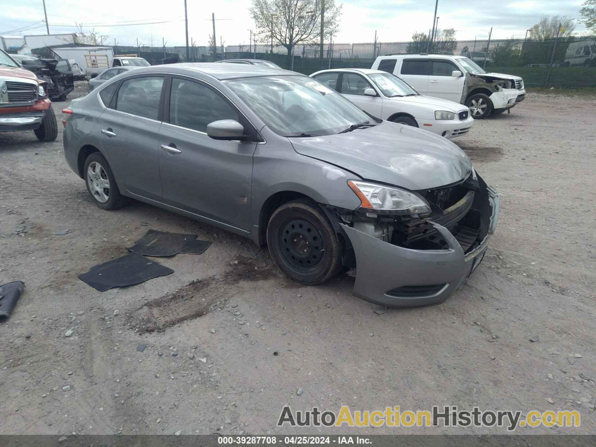 NISSAN SENTRA SV, 3N1AB7AP9EY294047