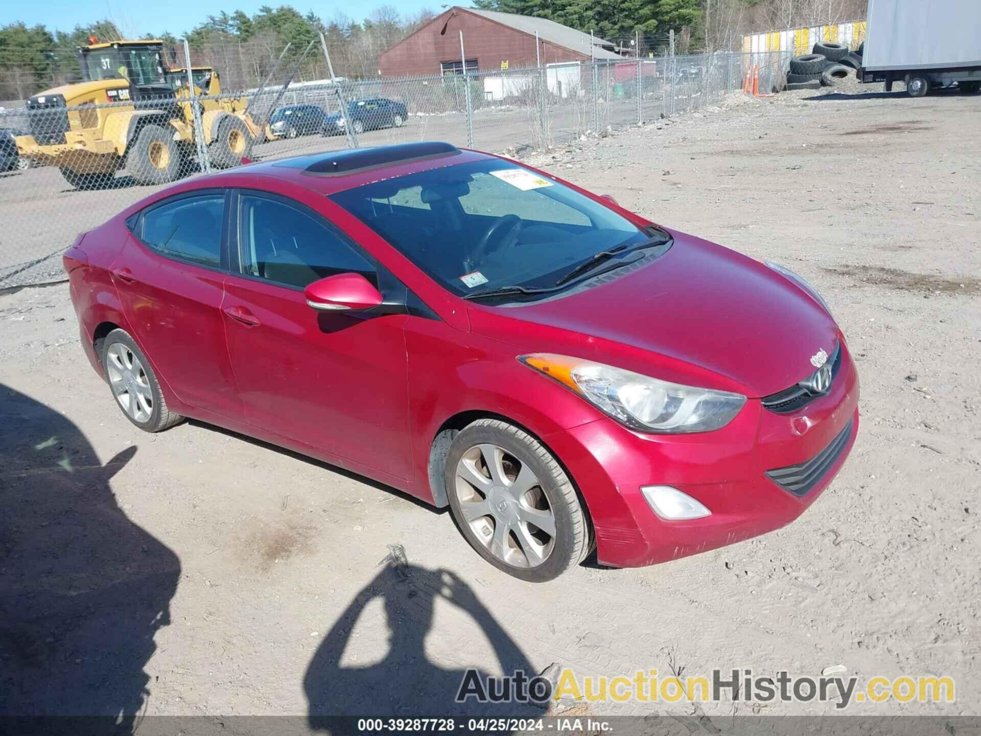 HYUNDAI ELANTRA LIMITED (ULSAN PLANT), KMHDH4AE1CU432584