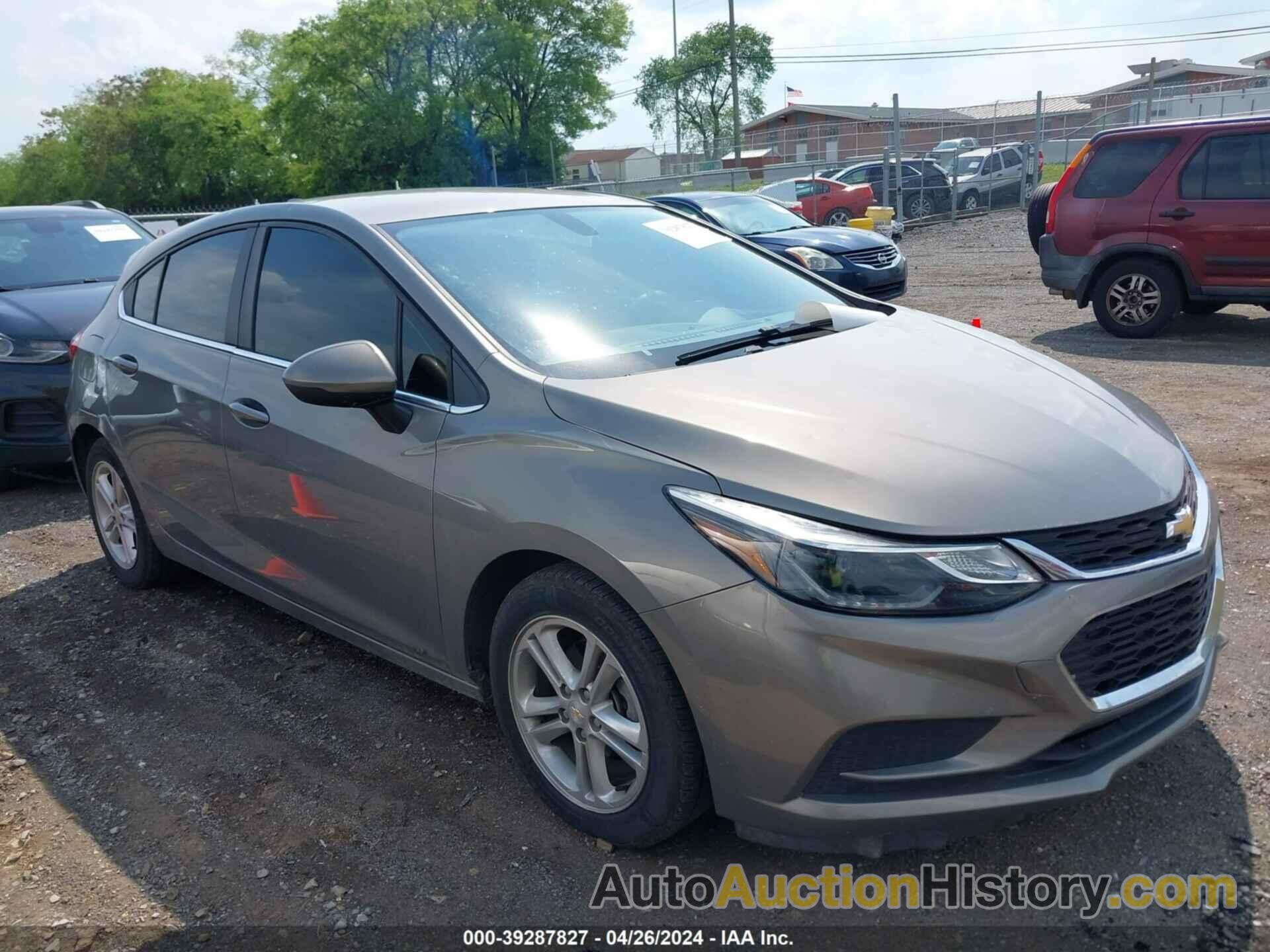 CHEVROLET CRUZE LT AUTO, 3G1BE6SM8HS592483