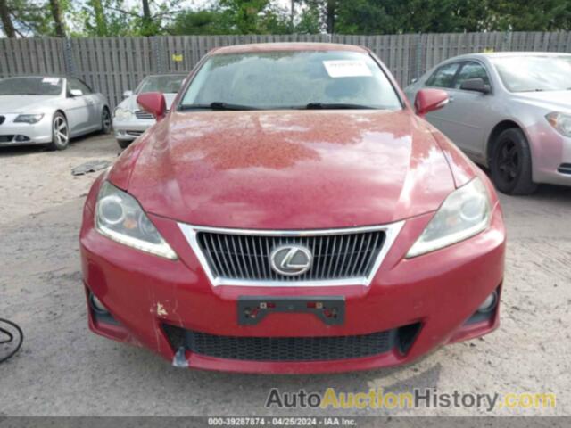 LEXUS IS 250, JTHBF5C24C5165587