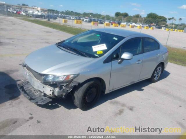 HONDA CIVIC LX, 2HGFB2F55DH557217