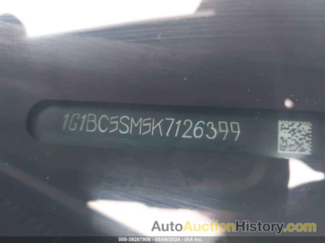 CHEVROLET CRUZE LS, 1G1BC5SM5K7126399