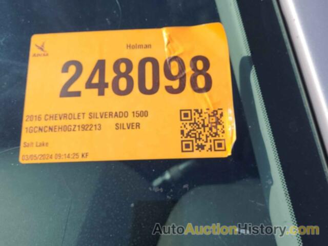 CHEVROLET SILVERADO 1500 WT, 1GCNCNEH0GZ192213