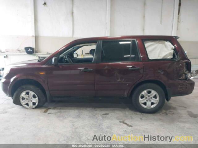 HONDA PILOT LX, 2HKYF18107H540577