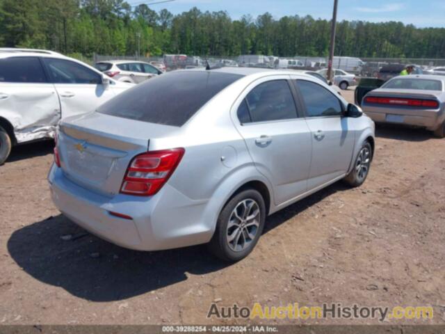 CHEVROLET SONIC LT AUTO, 1G1JD5SH1H4106401