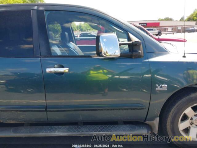 NISSAN TITAN LE, 1N6AA06A04N575397