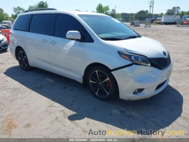 TOYOTA SIENNA LIMITED V6 7 PASSENGER, 5TDYK3DC8ES414523