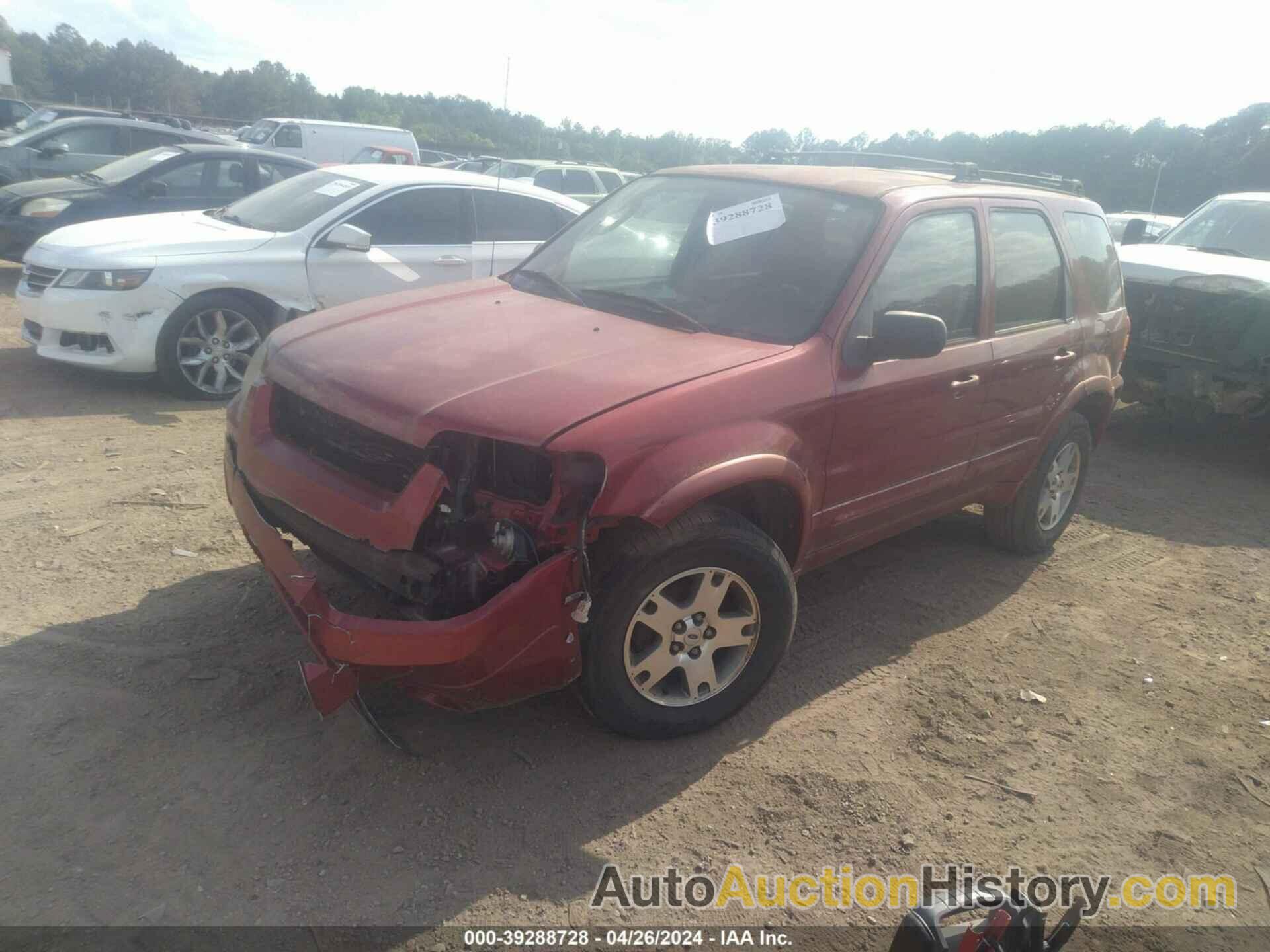 FORD ESCAPE LIMITED, 1FMCU04125KC96019