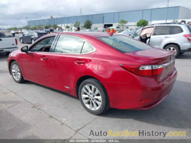 LEXUS ES 300H 300H, JTHBW1GG5D2004098