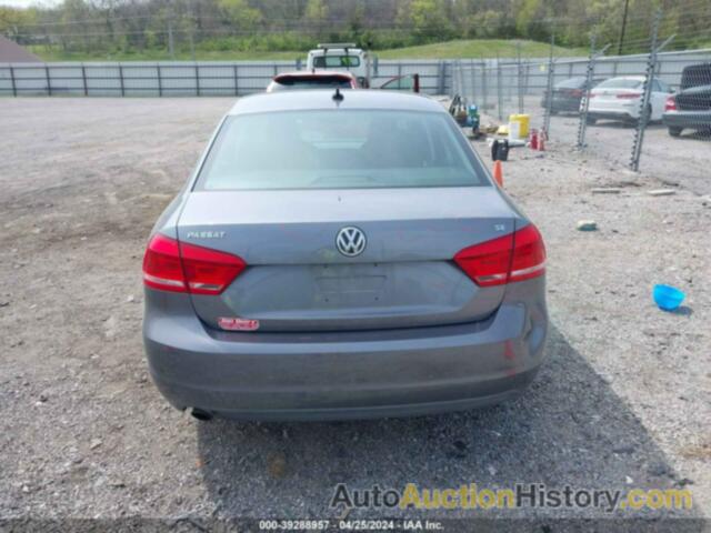 VOLKSWAGEN PASSAT 2.5L SE, 1VWBP7A37DC052605