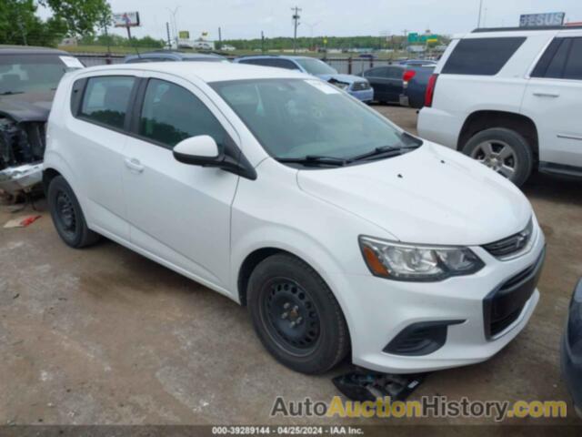 CHEVROLET SONIC, 1G1JG6SH2H4144863