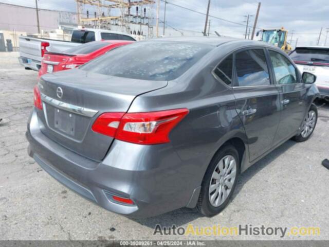 NISSAN SENTRA S, 3N1AB7AP0GY224455