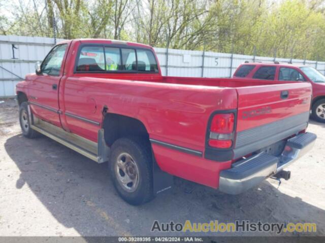 DODGE RAM 1500 LT, 1B7HF16Z0VS100544