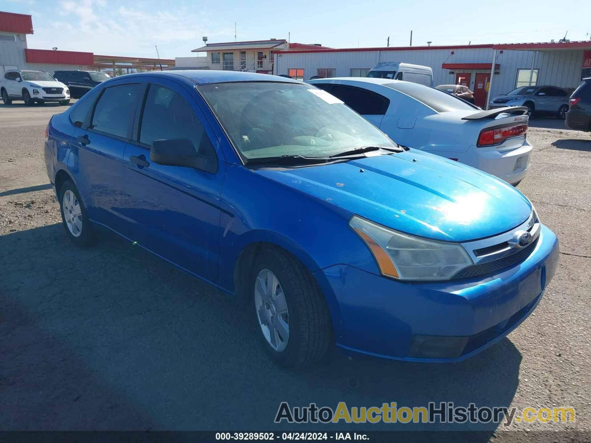 FORD FOCUS S, 1FAHP3EN0BW117295