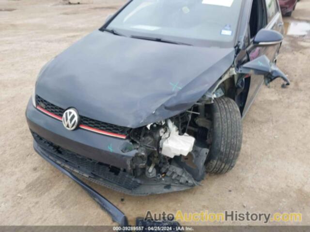 VOLKSWAGEN GOLF GTI AUTOBAHN 4-DOOR/S 4-DOOR/SE 4-DOOR/SPORT 4-DOOR, 3VW4T7AU6HM076153