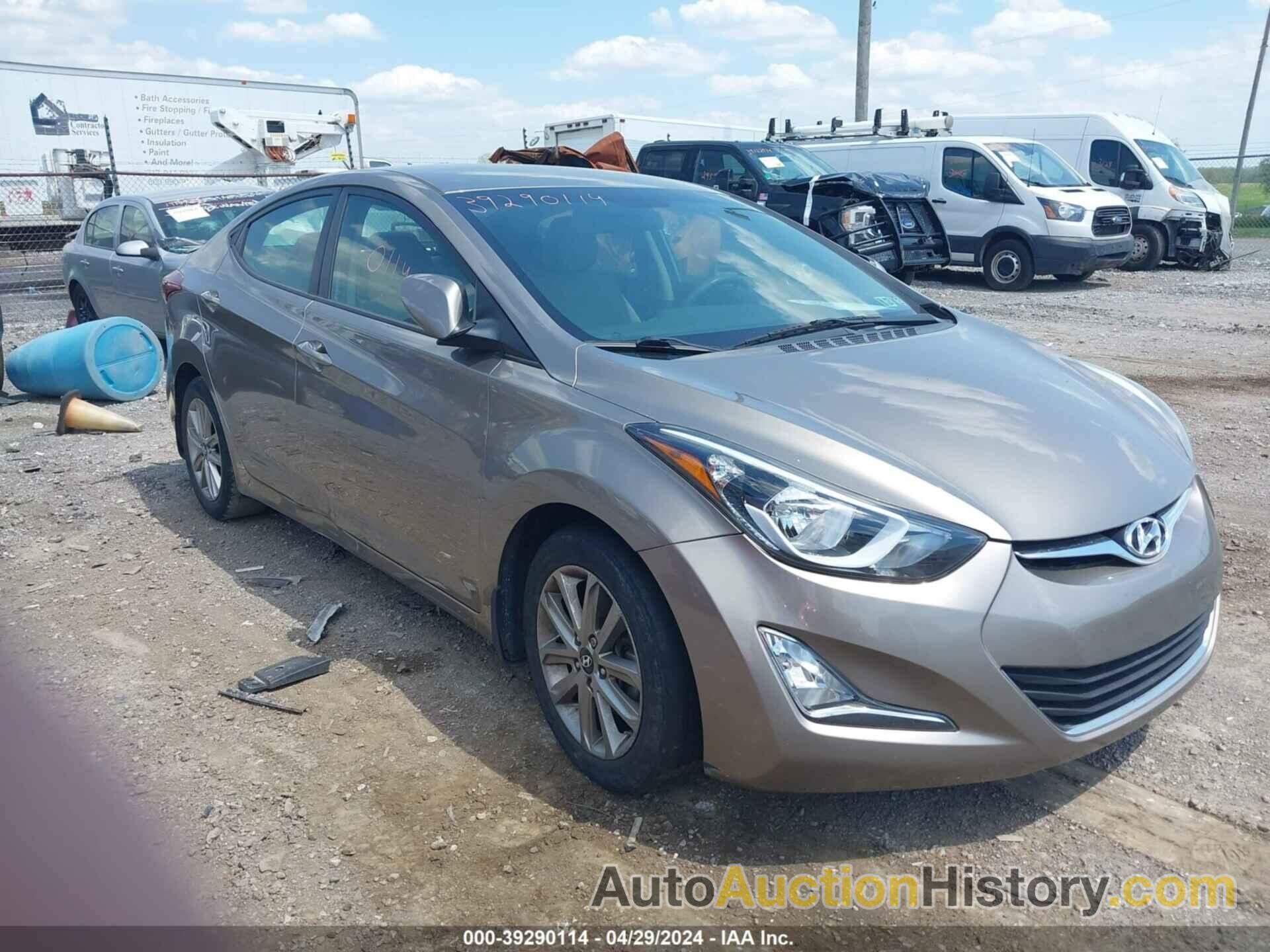 HYUNDAI ELANTRA SE/SPORT/LIMITED, 5NPDH4AE8EH512966