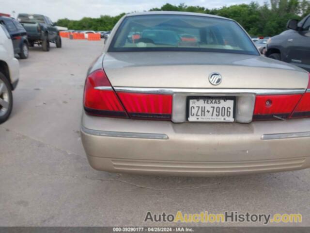 MERCURY GRAND MARQUIS GS, 2MEFM74W1YX744322