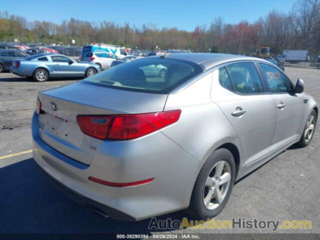 KIA OPTIMA LX, KNAGM4A76E5449986