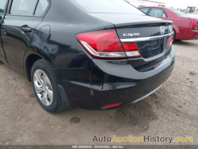 HONDA CIVIC LX, 2HGFB2F5XDH517425