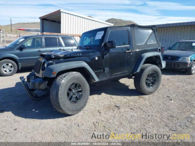 JEEP WRANGLER WILLYS WHEELER, 1C4AJWAG7GL118684