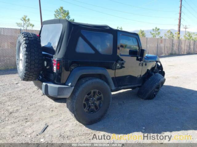 JEEP WRANGLER WILLYS WHEELER, 1C4AJWAG7GL118684