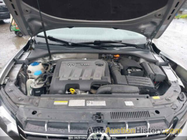 VOLKSWAGEN PASSAT 2.0L TDI SE, 1VWBN7A31EC068225