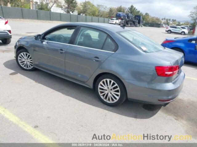 VOLKSWAGEN JETTA 1.8T SE, 3VWD17AJ2FM284068