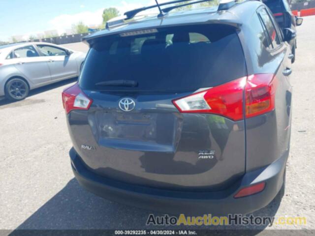 TOYOTA RAV4 XLE, 2T3RFREV4EW138724