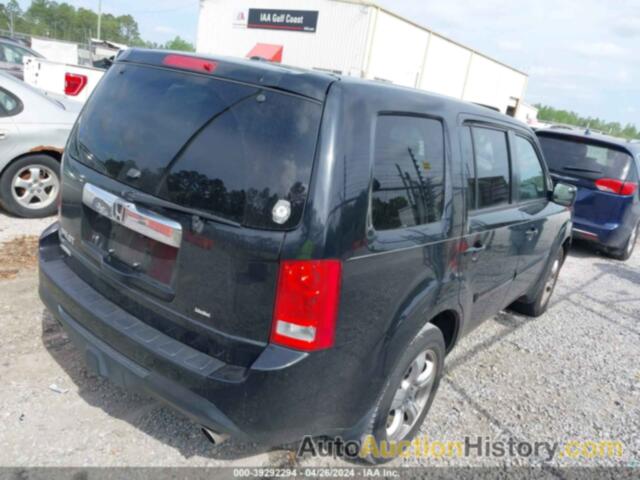 HONDA PILOT EX-L, 5FNYF3H57DB011071