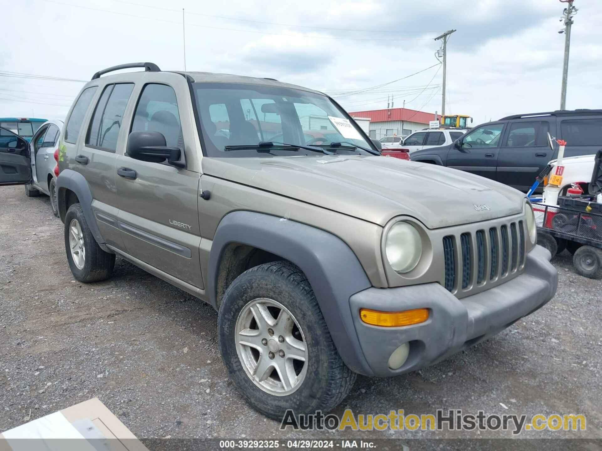 JEEP LIBERTY SPORT, 1J4GK48K74W283144