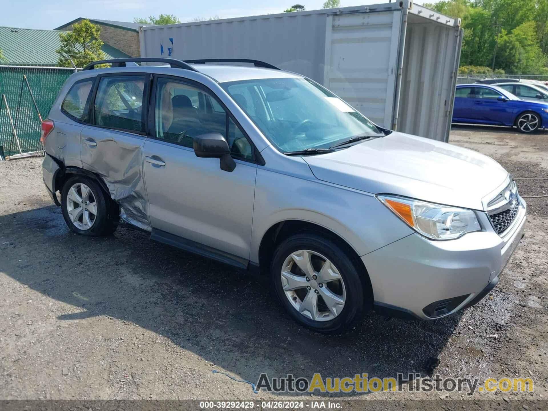 SUBARU FORESTER 2.5I, JF2SJABCXGH423099