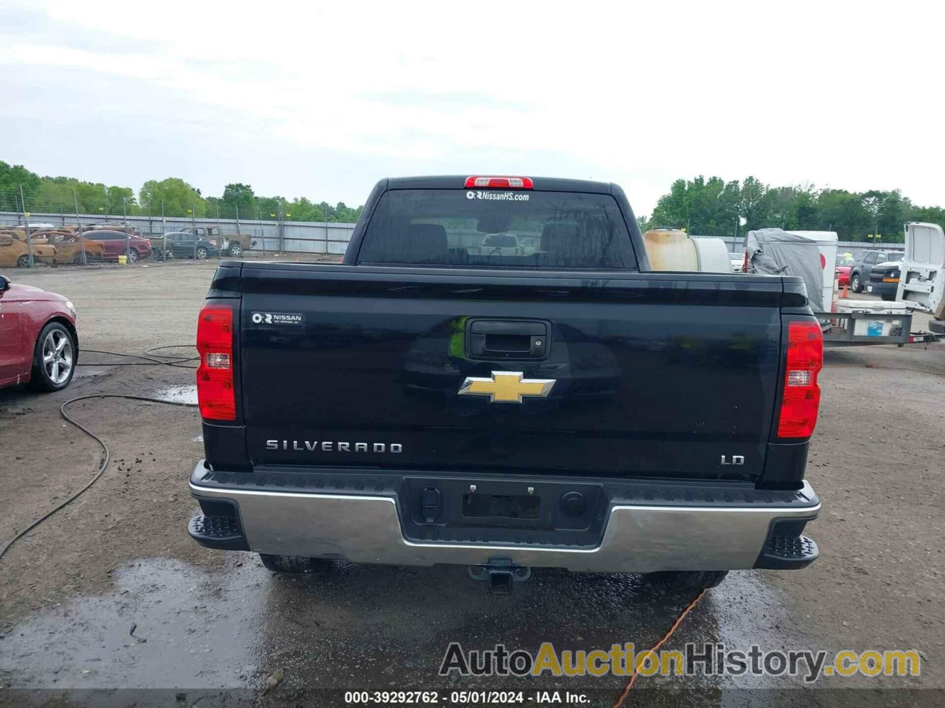 CHEVROLET SILVERADO 1500 LD LT, 2GCVKPEC1K1137600