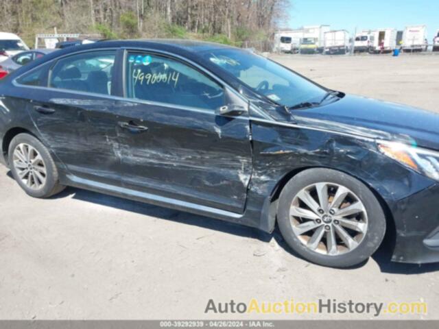 HYUNDAI SONATA SPORT, 5NPE34AF6HH578142