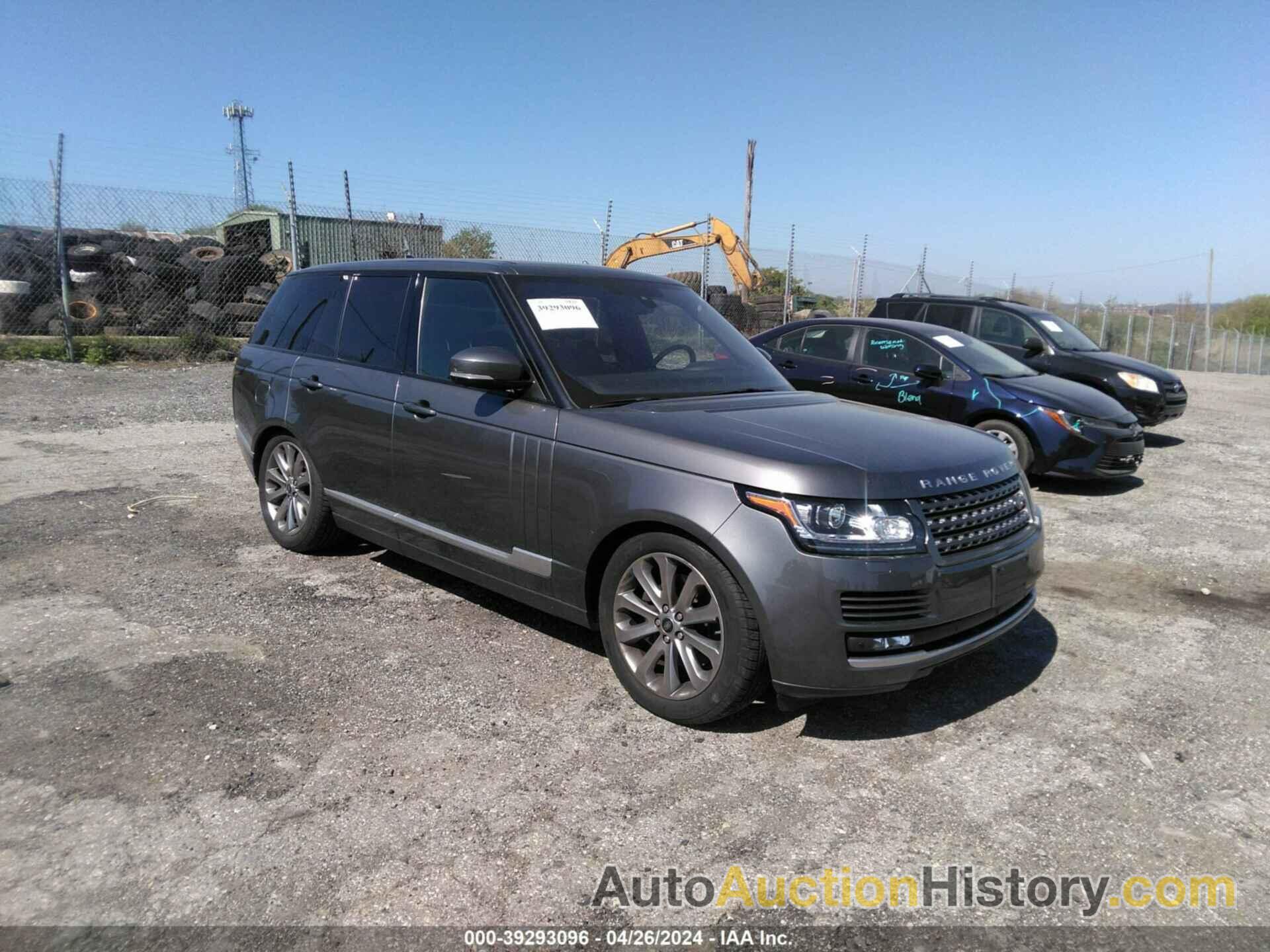 LAND ROVER RANGE ROVER, SALGR2PFXGA286057