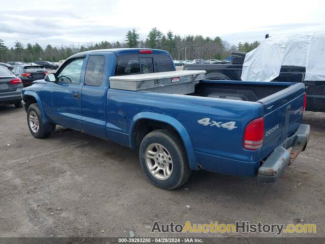 DODGE DAKOTA, 1D7HG12K04S628191