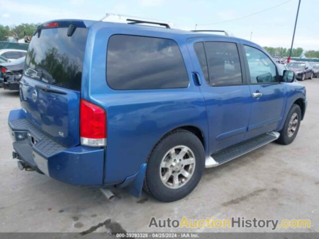 NISSAN PATHFINDER ARMADA SE OFF-ROAD, 5N1AA08B04N701438