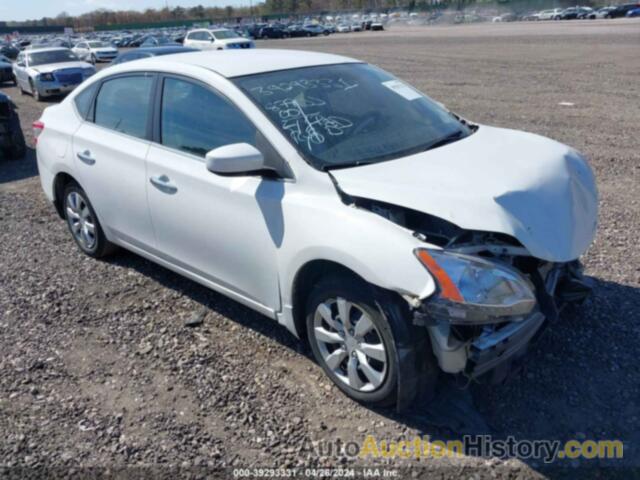 NISSAN SENTRA S, 3N1AB7AP9FY324519